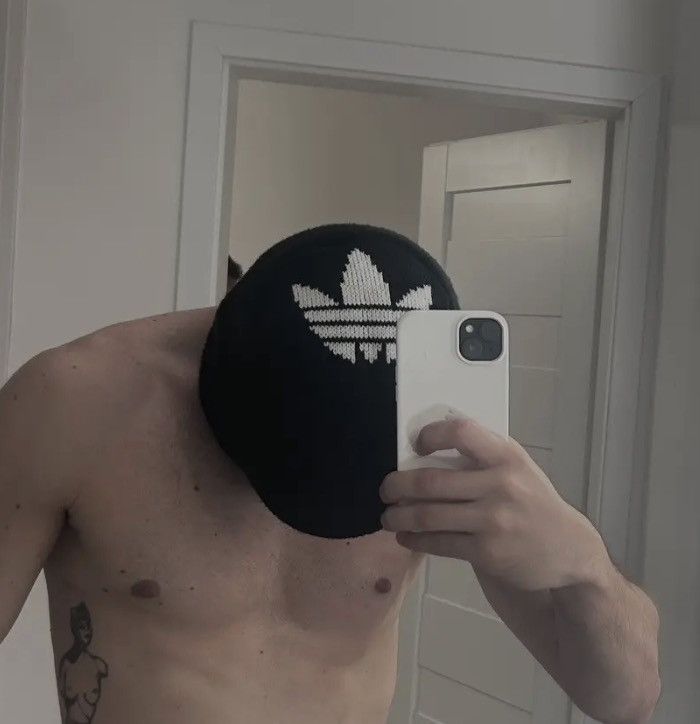 Vintage Adidas vintage balaclava hat Size ONE SIZE - 6 Thumbnail