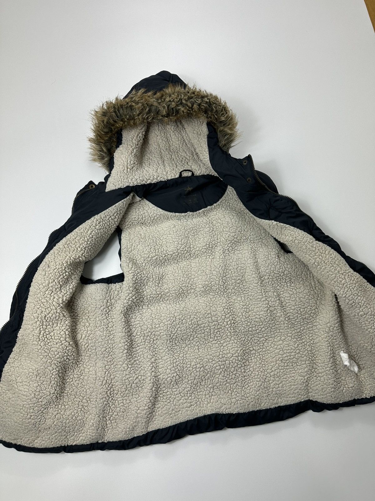 Japanese Brand Faux Fur Women's Vest Wood Button Fit Size L / US 10 / IT 46 - 6 Thumbnail