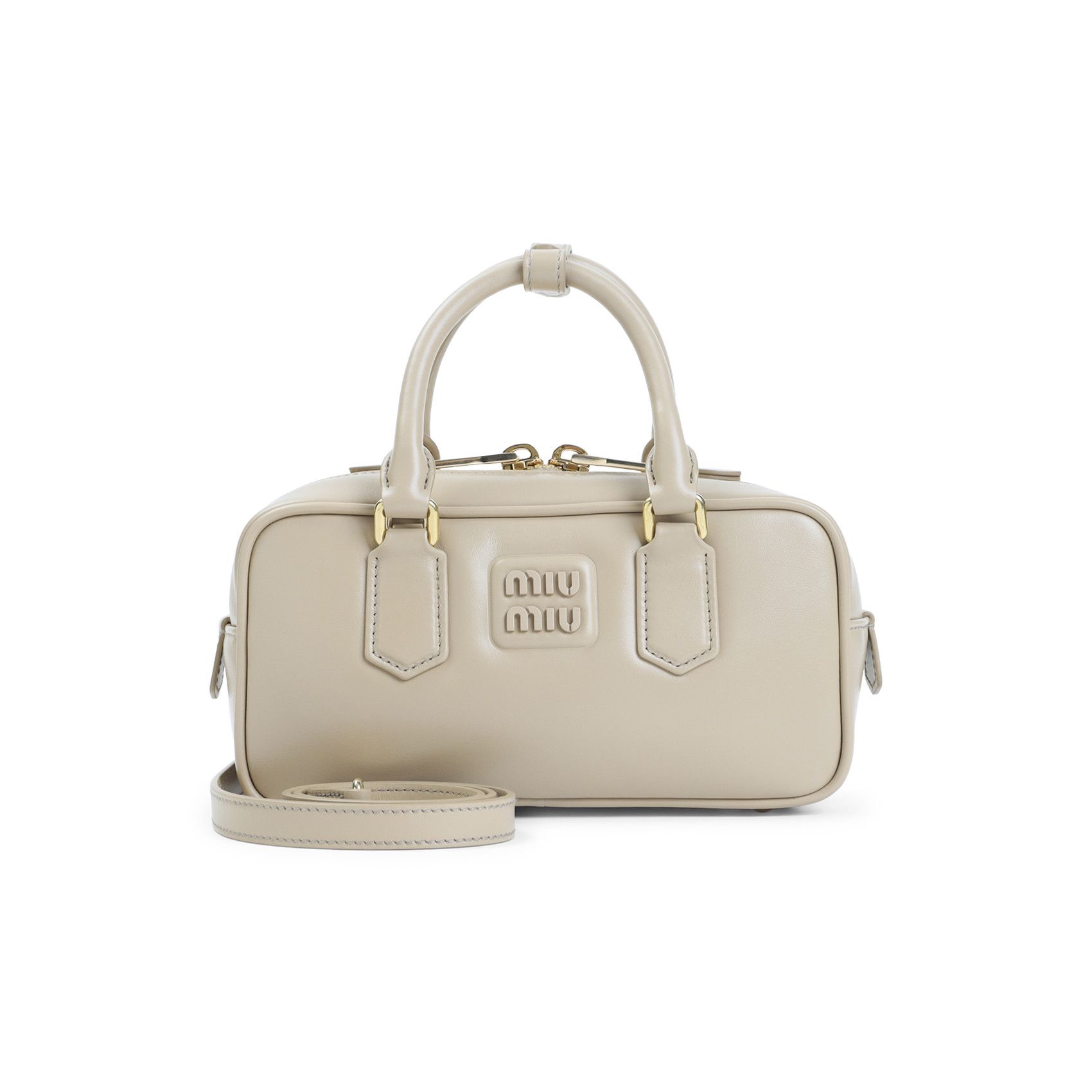 Miu Miu Miu Miu Arcadie Calf Leather Handbag Size ONE SIZE - 1 Thumbnail