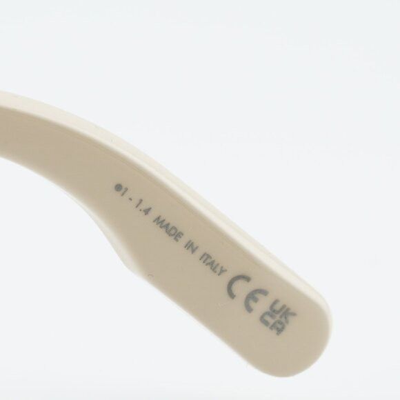 Dior Dior LADY 95.22O S1F 9500 Eyeglasses Ivory 52mm Square Frame Size ONE SIZE - 5 Thumbnail