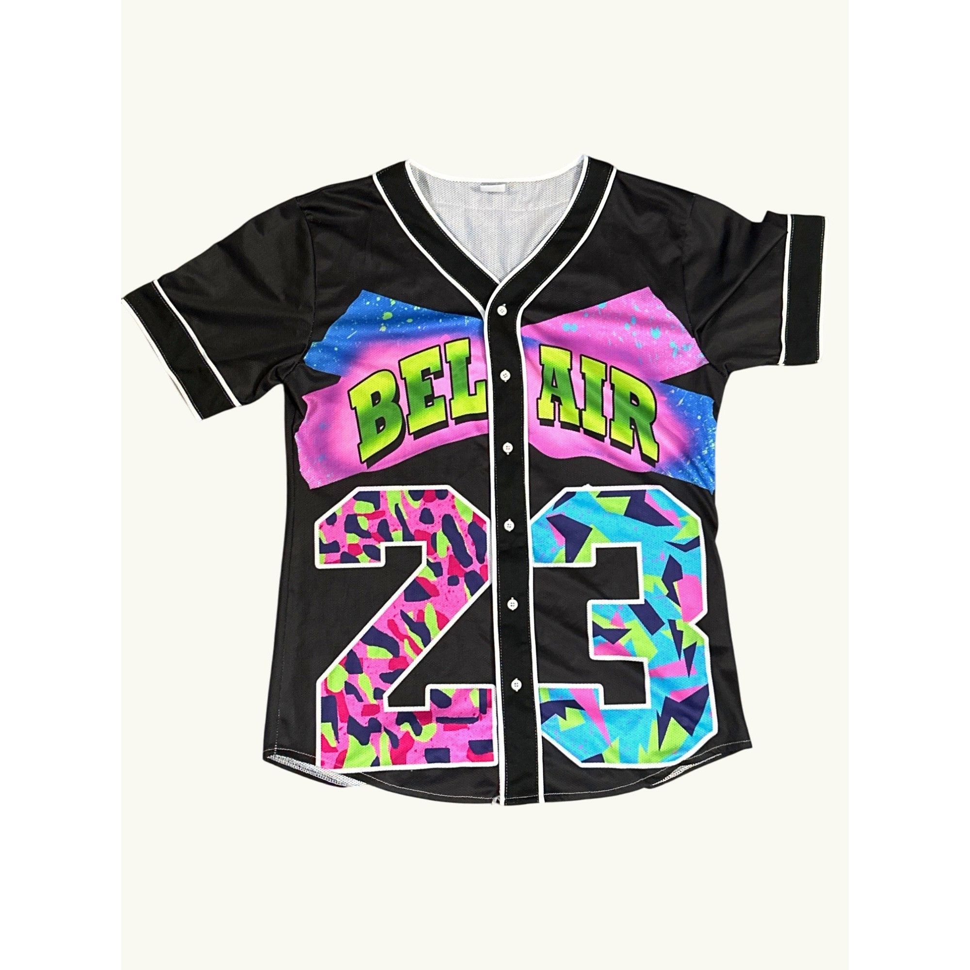 Other CCC Fresh Prince Bel Air 23 Jersey 5XL Black Colorful Print Size US XXL / EU 58 / 5 - 5 Thumbnail