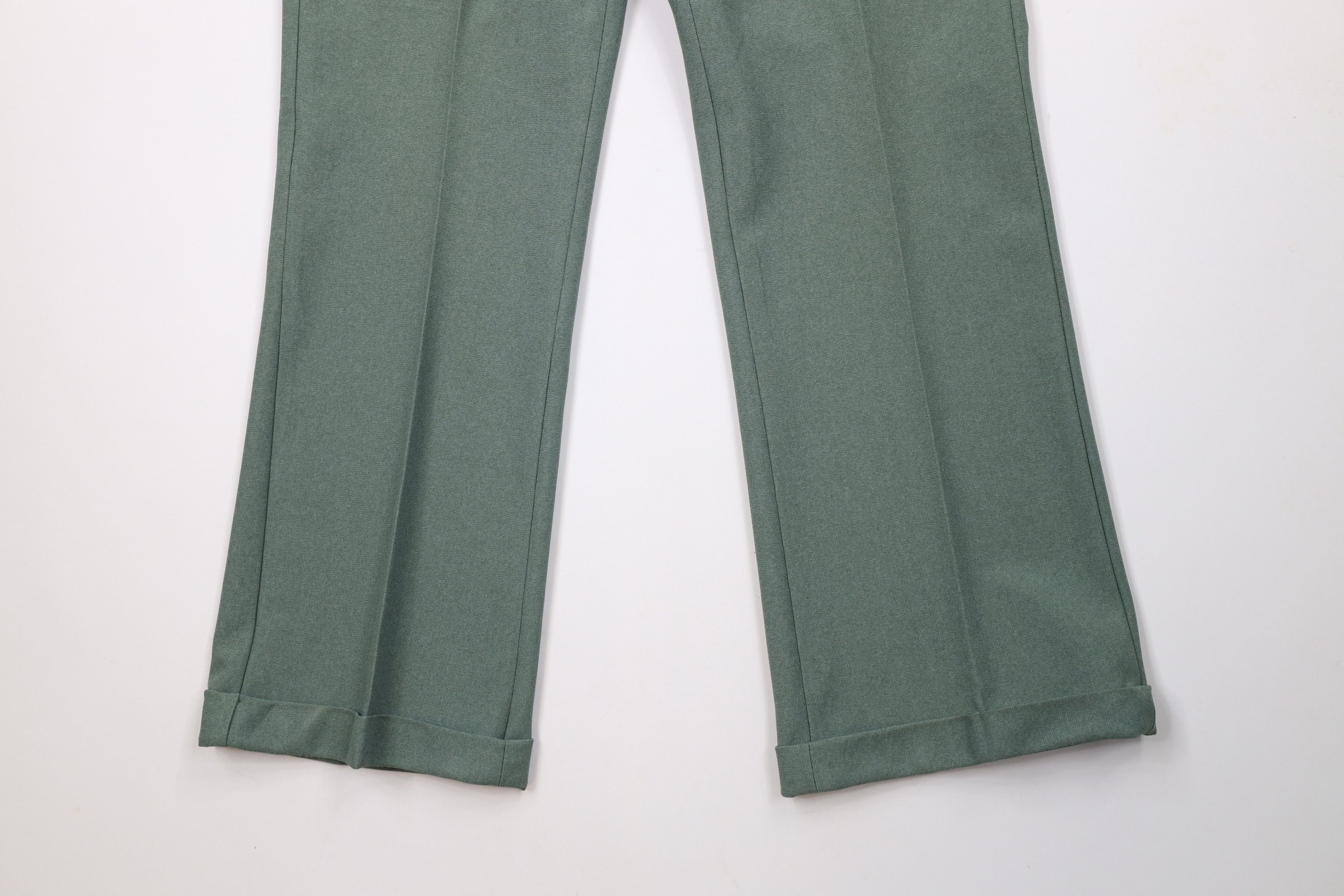 Vintage Vintage 70s Streetwear Knit Wide Leg Bell Bottoms Pants USA Size US 36 / EU 52 - 4 Thumbnail