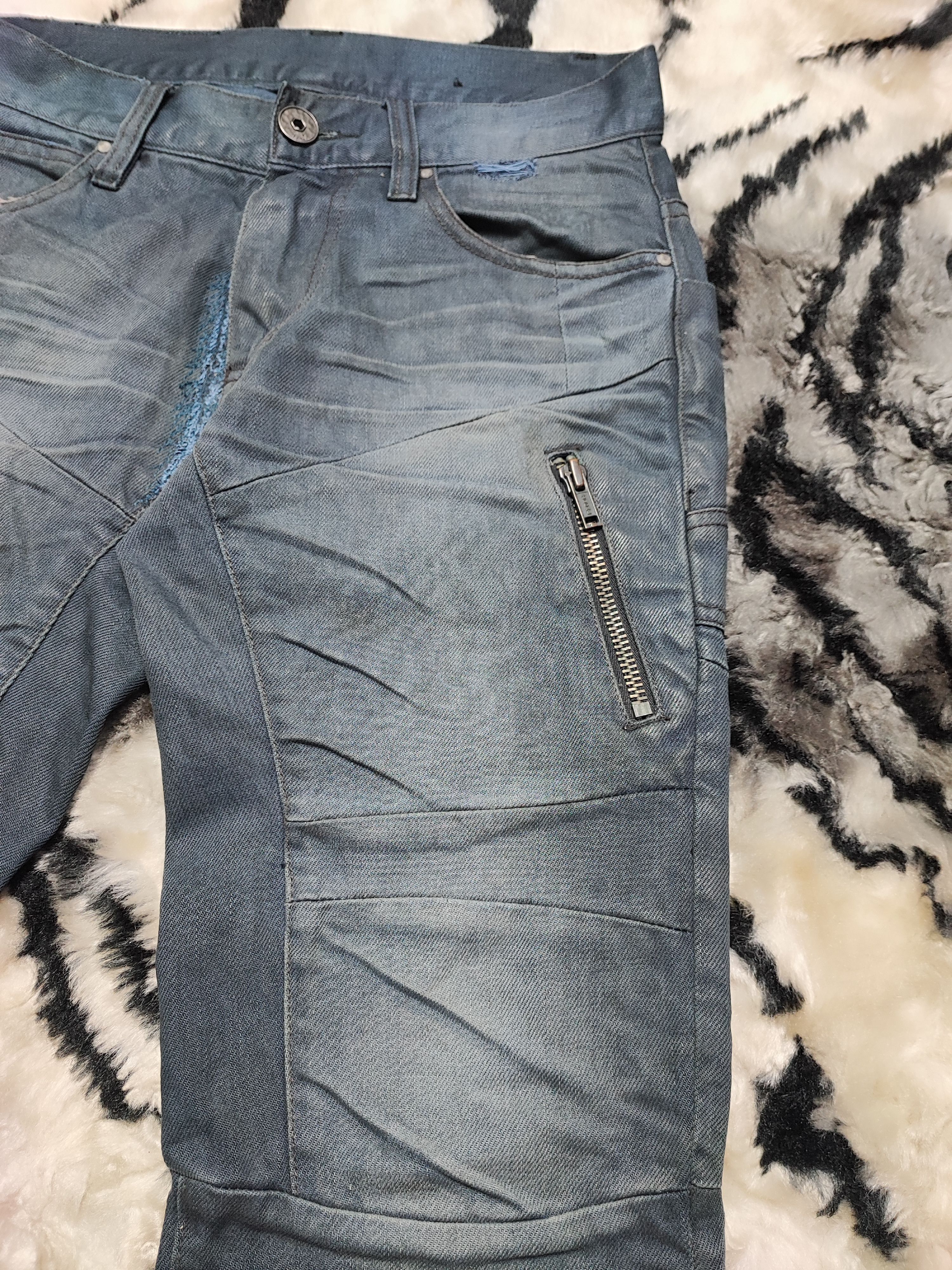 Armani Exchange Armani Exchange Wax Denim Jeans Size US 30 / EU 46 - 5 Thumbnail