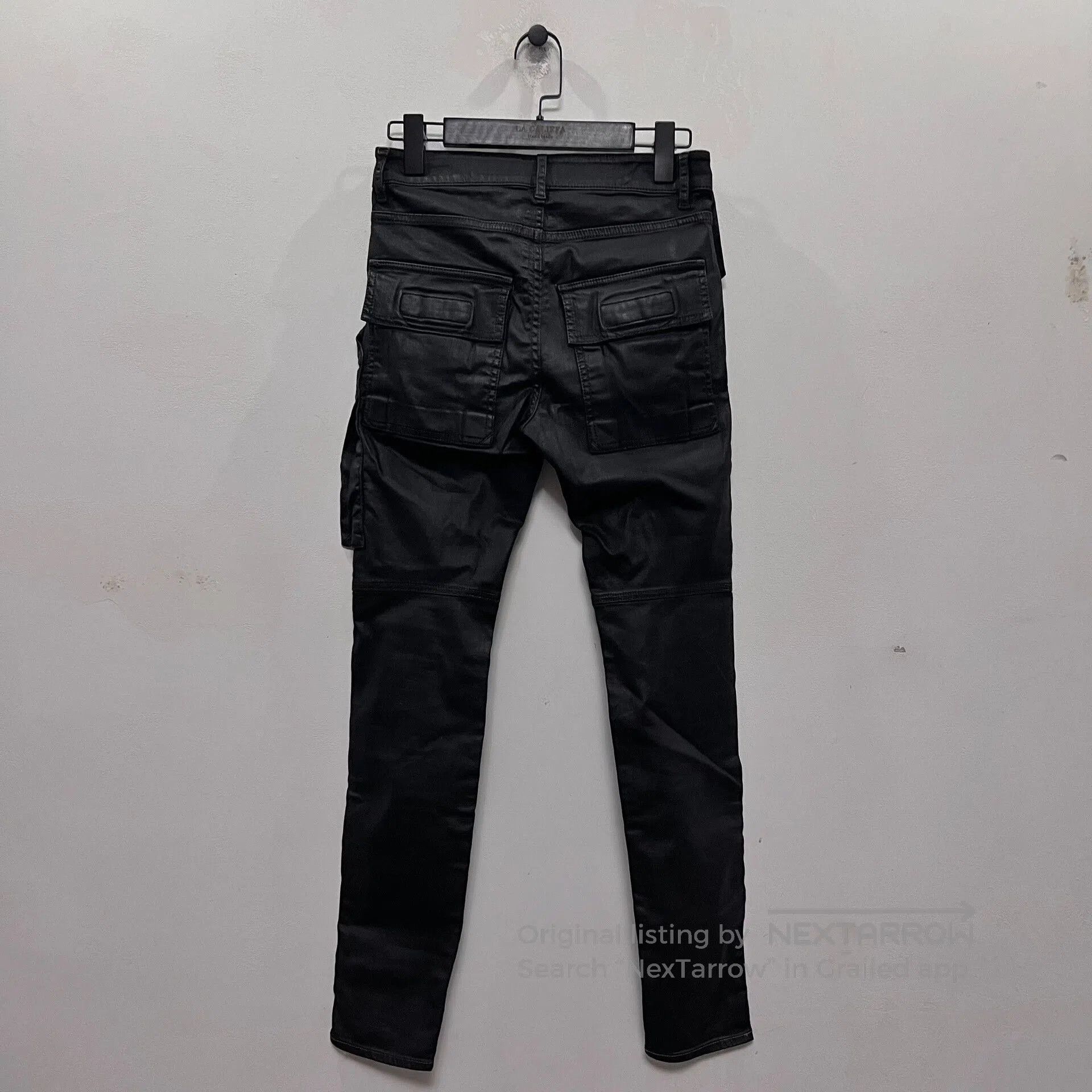 Rick Owens rare rick owens waxed denim pants size 29. Size US 29 - 2 Thumbnail