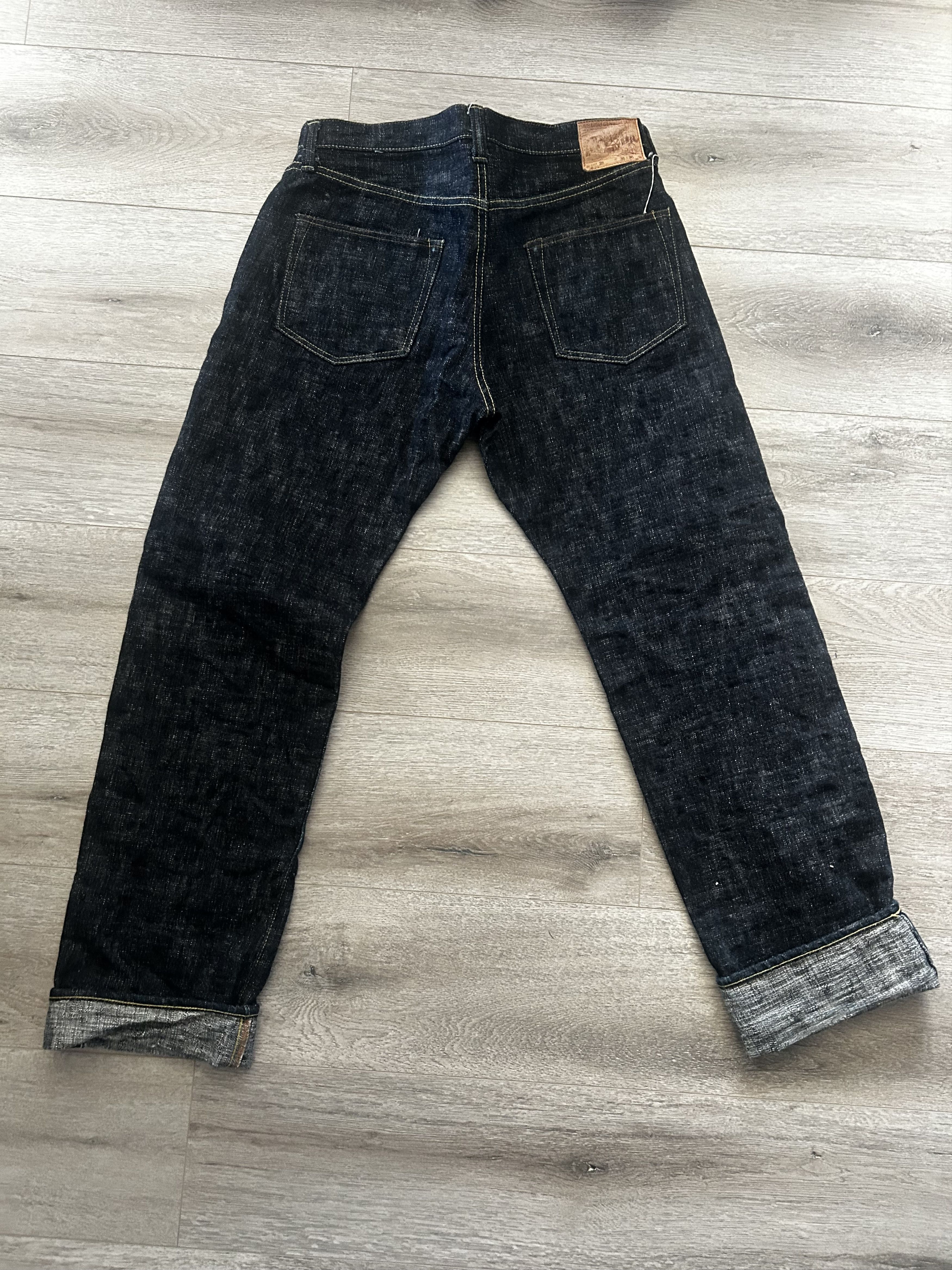 Samurai Jeans RARE samurai jeans S3000XX 17oz CRAZY designs Size US 34 / EU 50 - 4 Thumbnail