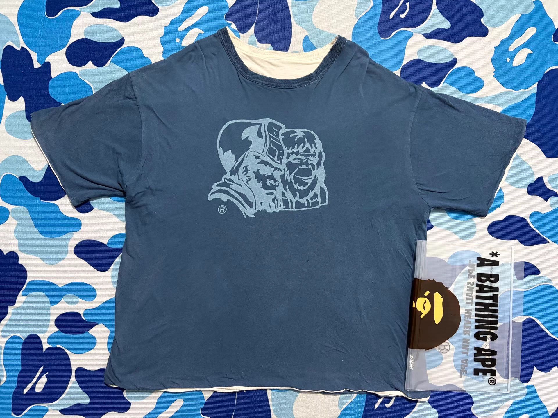 Bape Bape Reversible Short Sleeve Tee Size US XL / EU 56 / 4 - 3 Thumbnail
