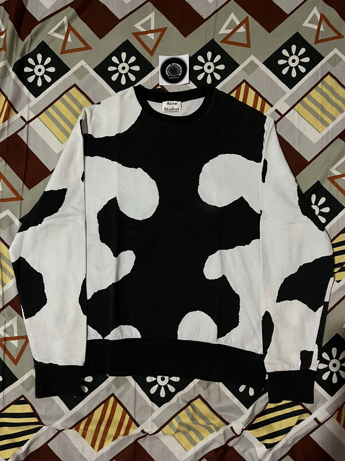 【Acne Studios】Casey Dough スウェット ネイビー Acne Studios Casey Sweatshirt, $182 | farfetch.com | Lookastic