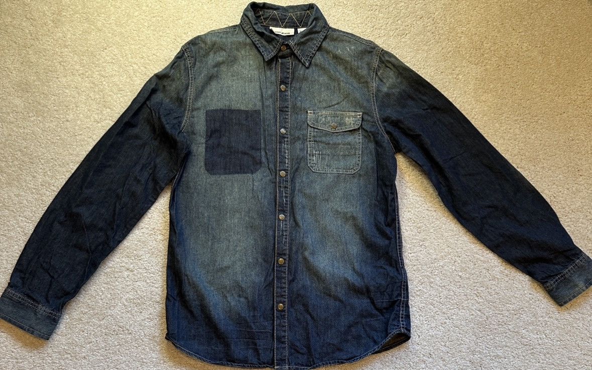 DKNY DKNY vintage distressed denim shirt Size US M / EU 48-50 / 2 - 1 Thumbnail