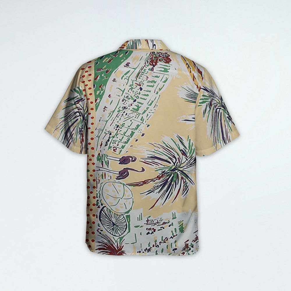 Designer Palm-Print Shirt – Tropical Style Elevated Size US M / EU 48-50 / 2 - 4 Thumbnail