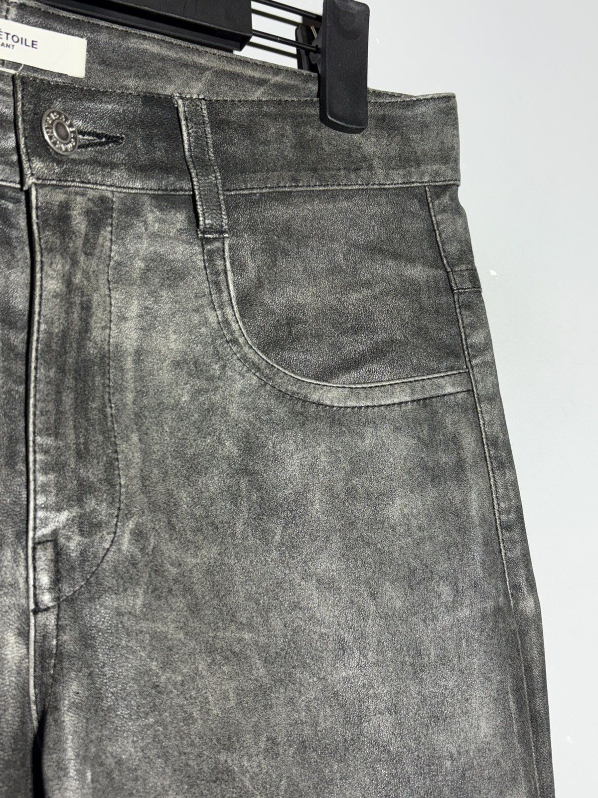 Isabel Marant Isabel Marant Étoile Taro Trousers Lamb Leather Pants Size 26" / US 2 / IT 38 - 8 Thumbnail
