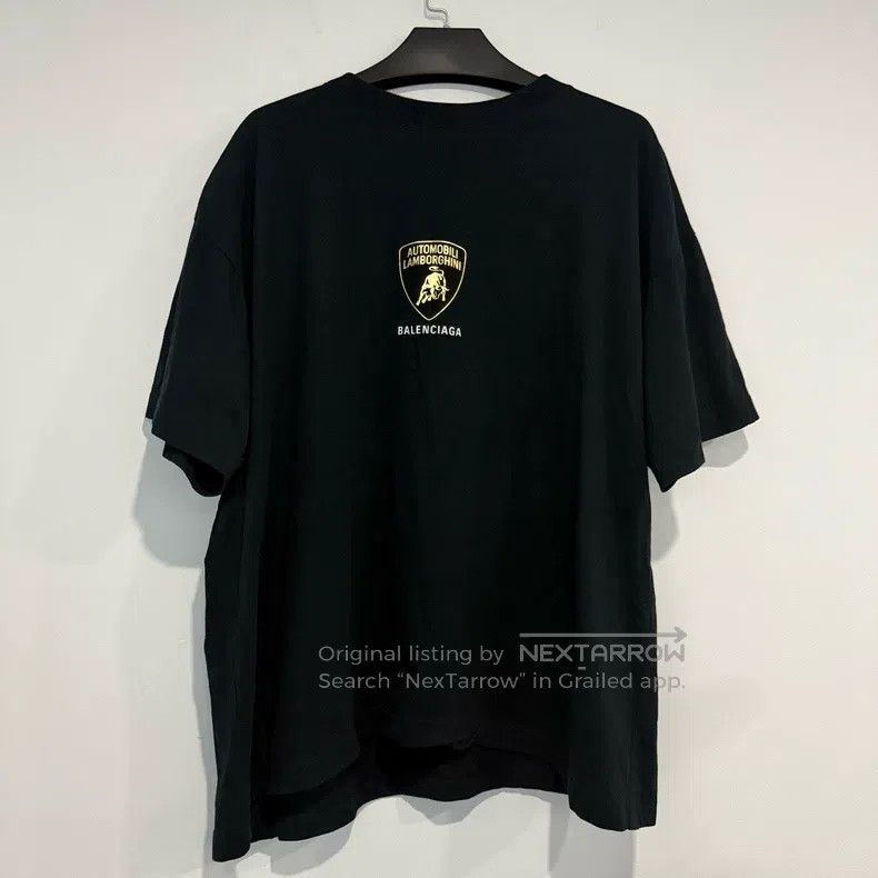 Balenciaga Balenciaga Lamborghini collaboration printed loose short-s Size US S / EU 44-46 / 1 - 1 Thumbnail
