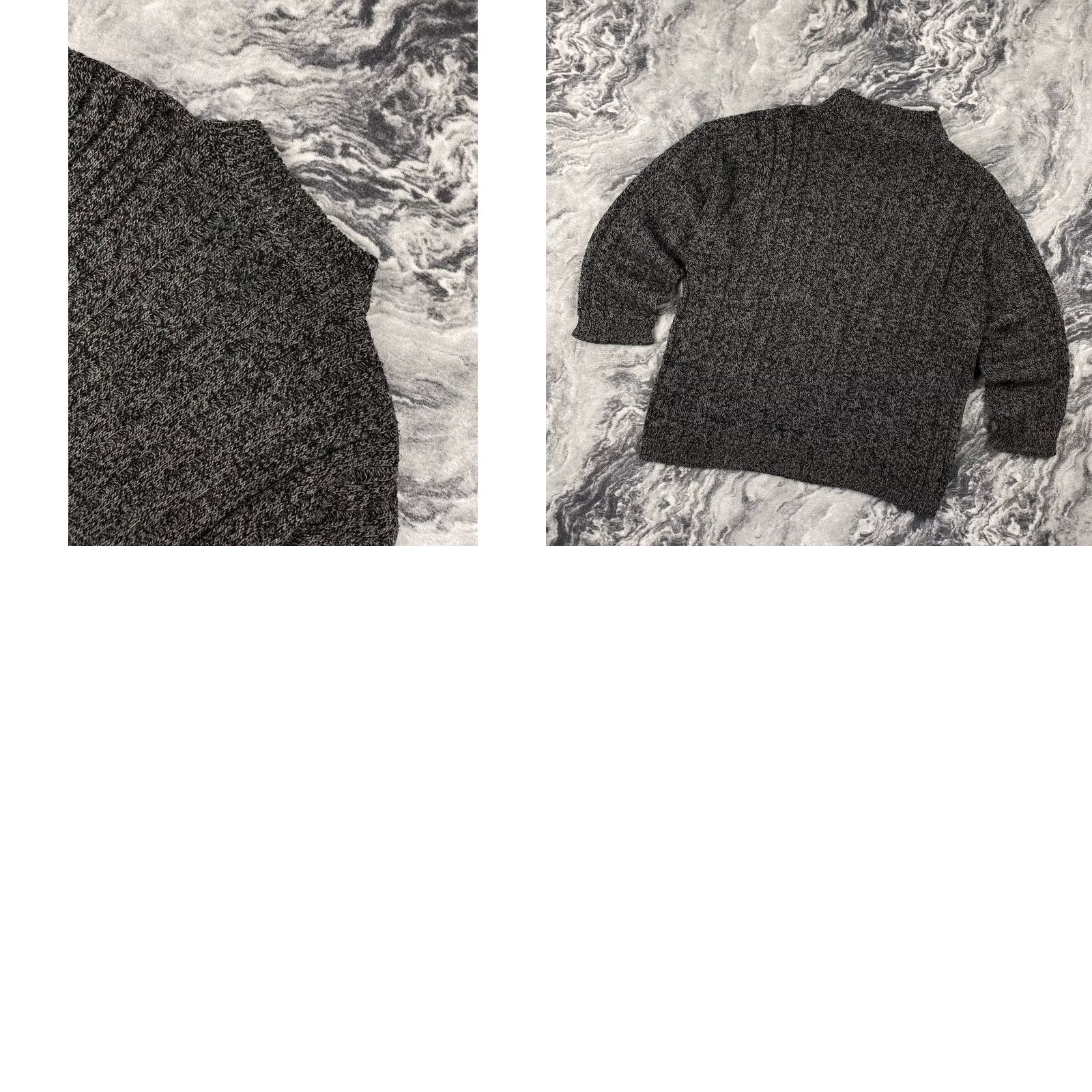 Versace VINTAGE Versace Jeans Couture 1/4 Zip Ribbed Knit Sweater Men XL Gray Shirt Pullover Knit Wool Logo 1/4 Zip Winter Fall Mens XL Gray Size US XL / EU 56 / 4 - 8 Thumbnail