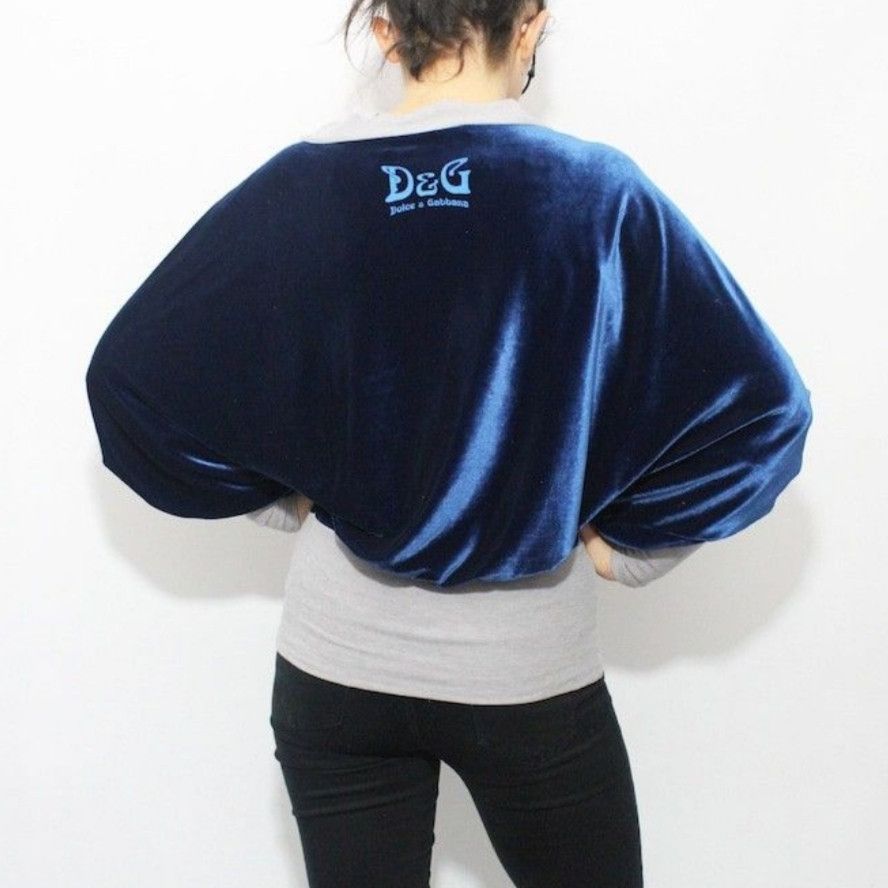 Dolce & Gabbana 🔥Pick🔥Vintage D&G 'La Pompadour' Velour Badwing Velvet Size M / US 6-8 / IT 42-44 - 2 Thumbnail