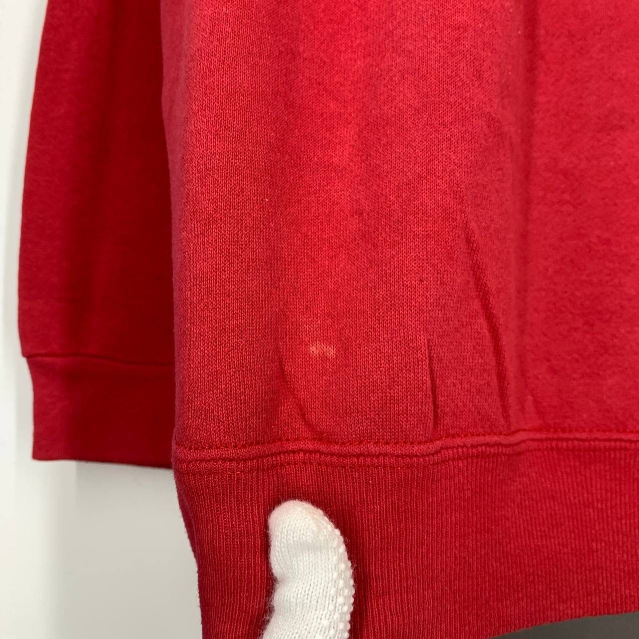 NFL 90s Vintage NEBRASKA HUSKERS by TULTEX Sweatshirt #0412-11 Size US L / EU 52-54 / 3 - 4 Thumbnail