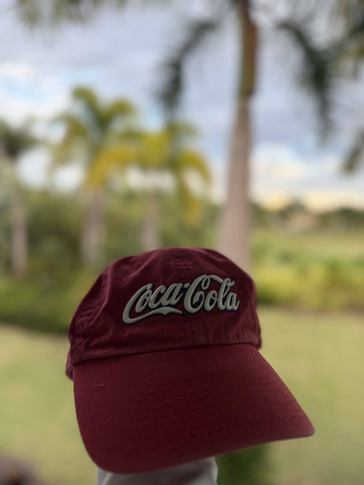 Coca Cola Vintage Coca-Cola Red Embroidered Logo Dad Hat Size ONE SIZE - 1 Thumbnail