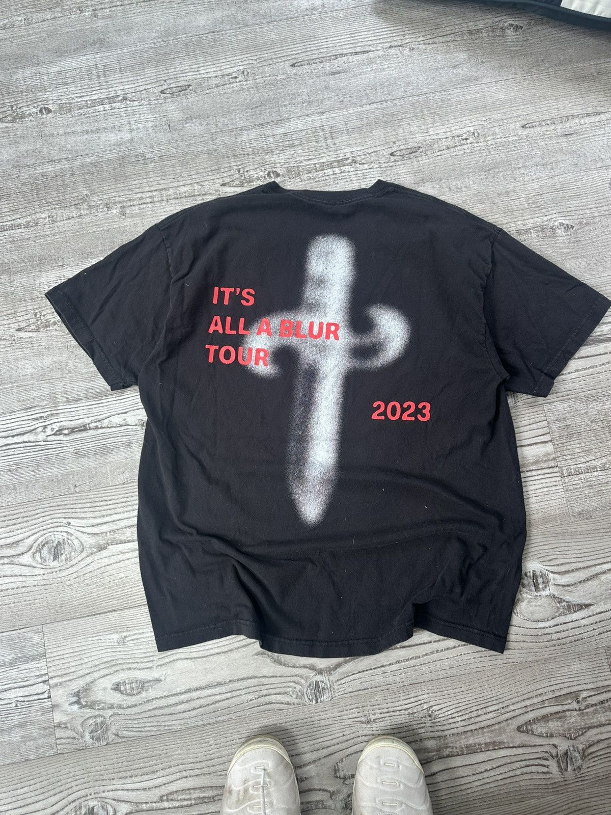 21 Savage × Drake 2023 Its All a Blur 21 Savage x Drake Tour T-Shirt Size US XL / EU 56 / 4 - 1 Thumbnail