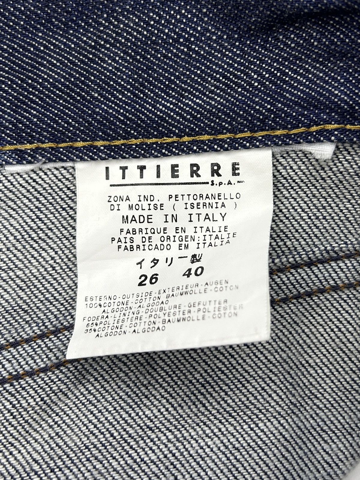 Dolce & Gabbana S/S 02 Butterfly Flared Denim Size 26" / US 2 / IT 38 - 11 Thumbnail