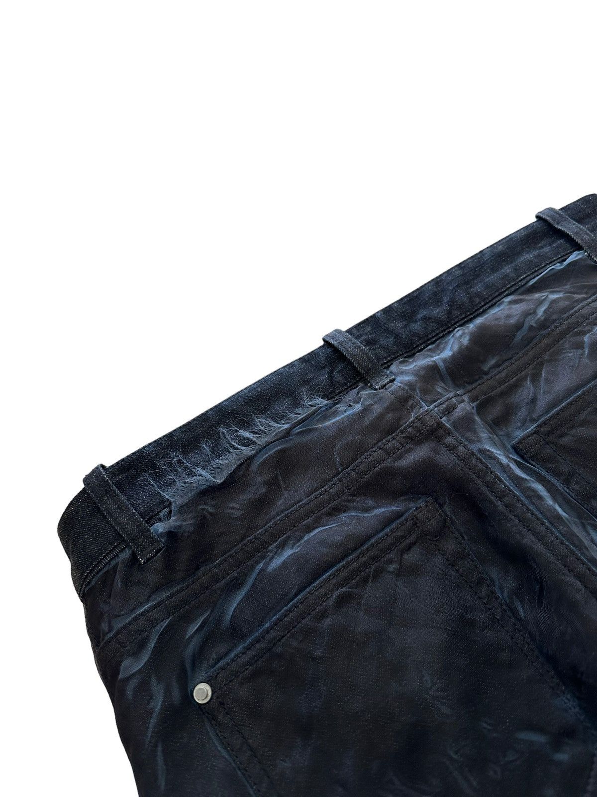 Balenciaga GRAIL 2012 Nicolas Ghesquiere Tulle Layer Denim Size US 30 / EU 46 - 7 Thumbnail