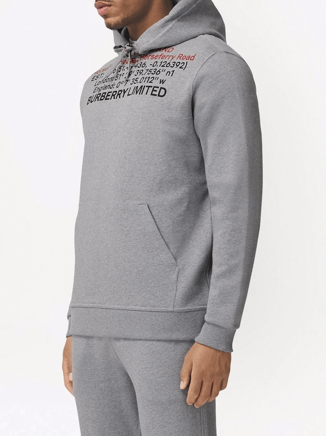 Burberry Burberry Horseferry Location Print Hoodie Men Size US S / EU 44-46 / 1 - 2 Thumbnail