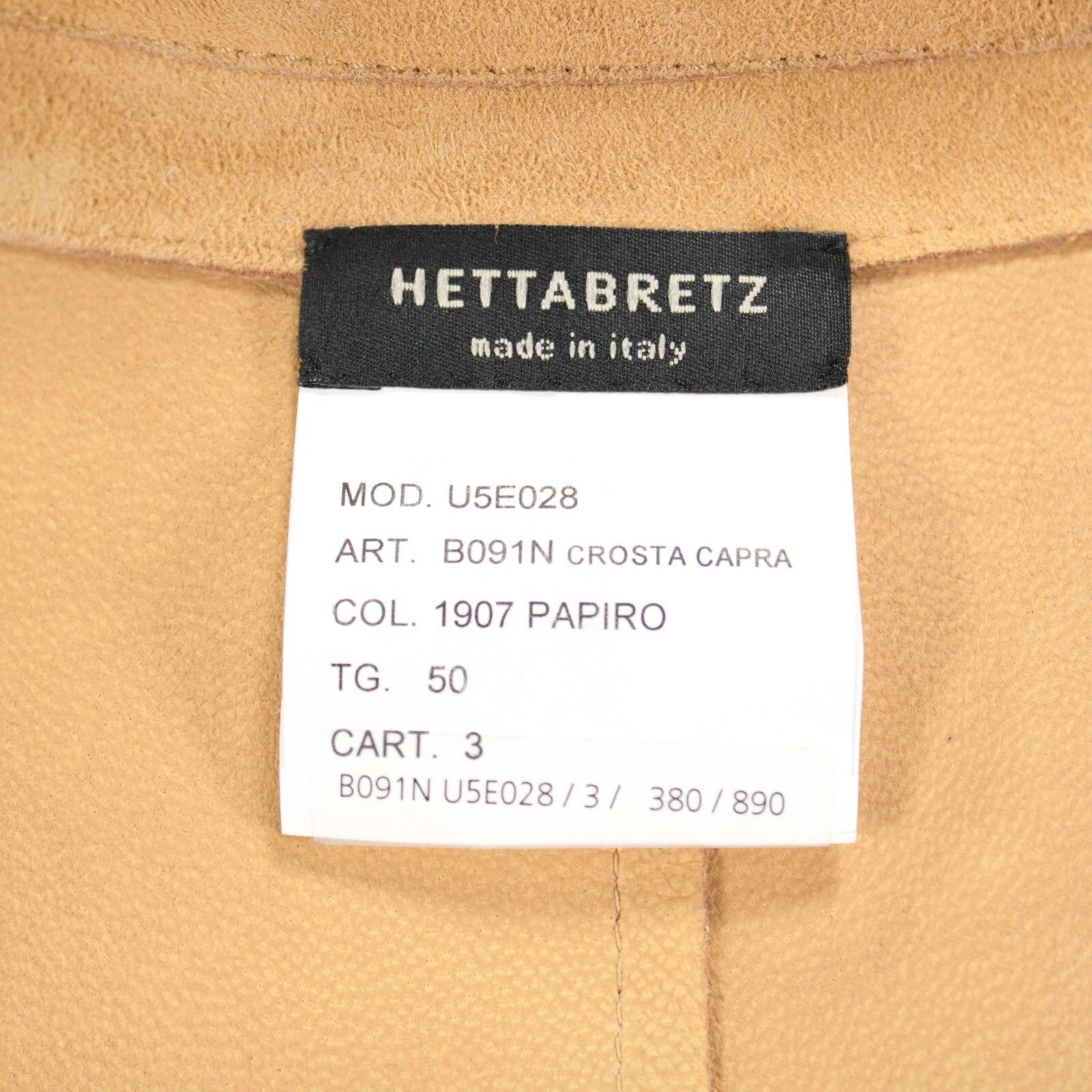 Other Hettabretz Jacket Size M US In Beige Leather Size US M / EU 48-50 / 2 - 8 Thumbnail