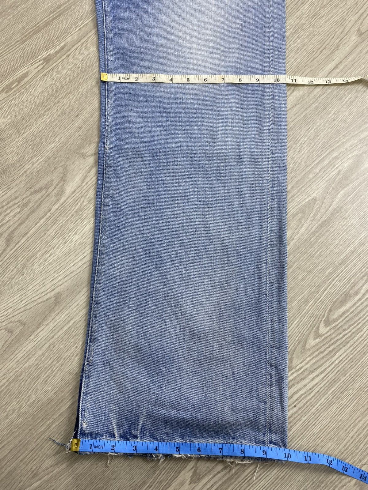 Maison Margiela Maison Margiela Paris Distressed Wide Pants Size US 32 / EU 48 - 24 Thumbnail