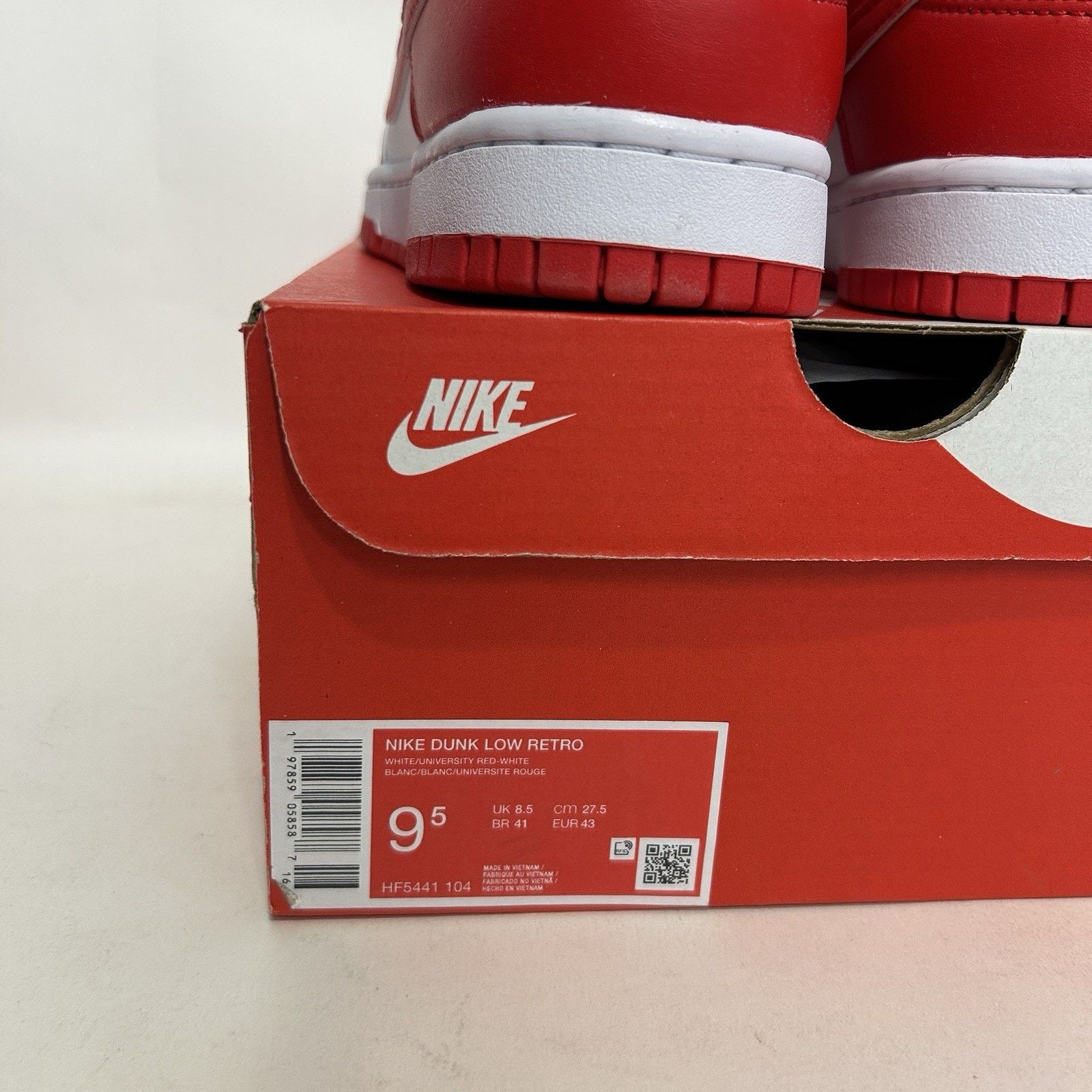 Nike Nike Dunk Low Retro “St. John's” Size US 9.5 / EU 42-43 - 5 Thumbnail