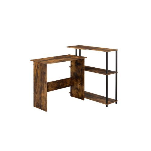 Designer × Homemade ACME Ievi Writing Desk, Weathered Oak & Black Finish 92750 Size US L / EU 52-54 / 3 - 8 Thumbnail