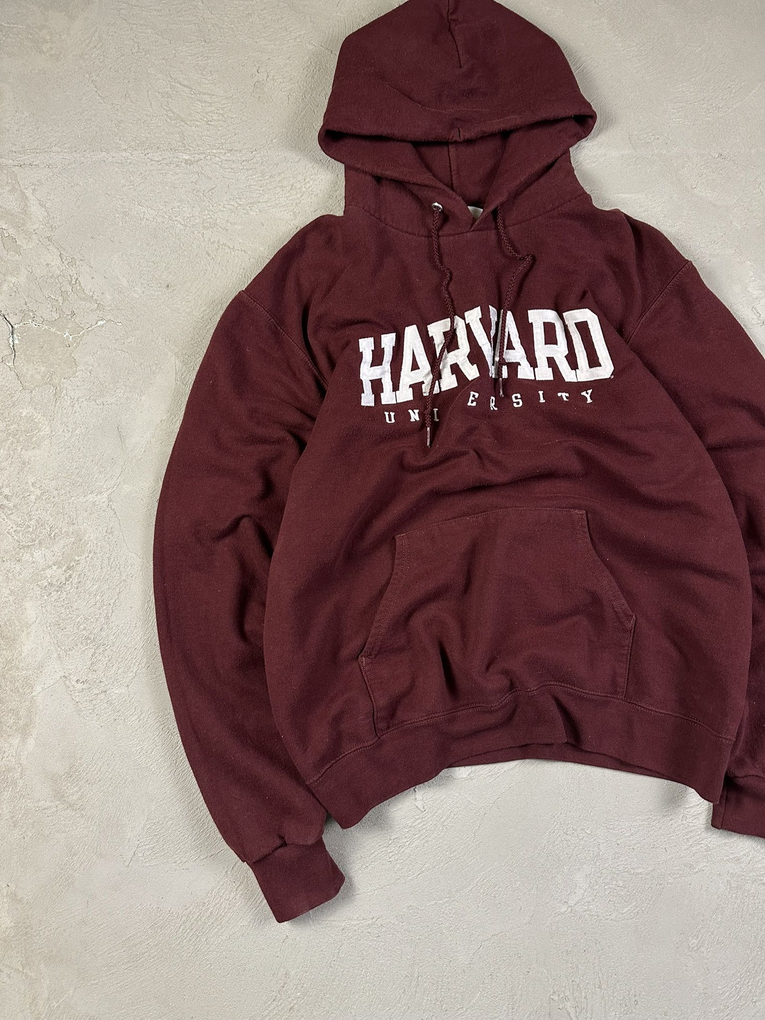 Champion 00s Vintage Harvard University Champion Boxy Hoodie Size US M / EU 48-50 / 2 - 2 Thumbnail