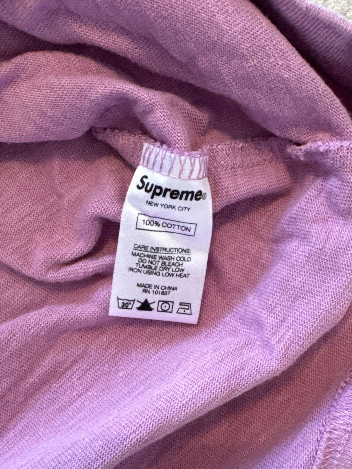 Supreme Supreme Cut & Sew Tee Size US XL / EU 56 / 4 - 5 Thumbnail