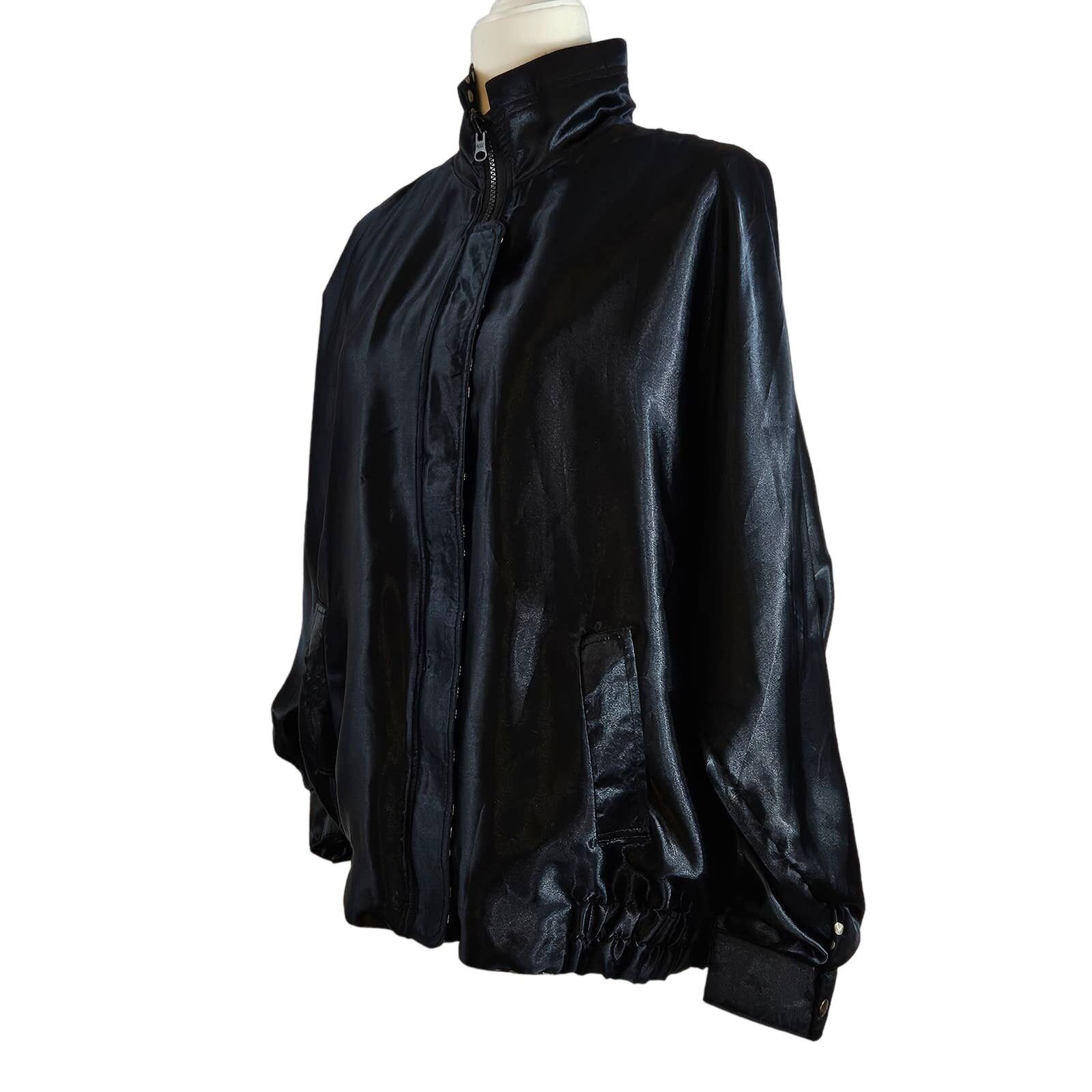 Other VTG EUC 80s Reversible Polka Dot & Solid Jacket Sz. 2XL Size XXL / US 16-18 / IT 52-54 - 1 Thumbnail