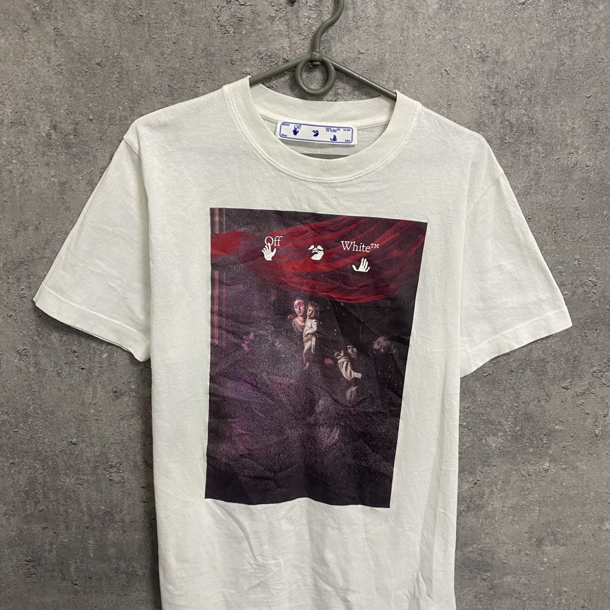 Off-White Off-White Caravaggio T-Shirt Big Logo Size US S / EU 44-46 / 1 - 4 Thumbnail