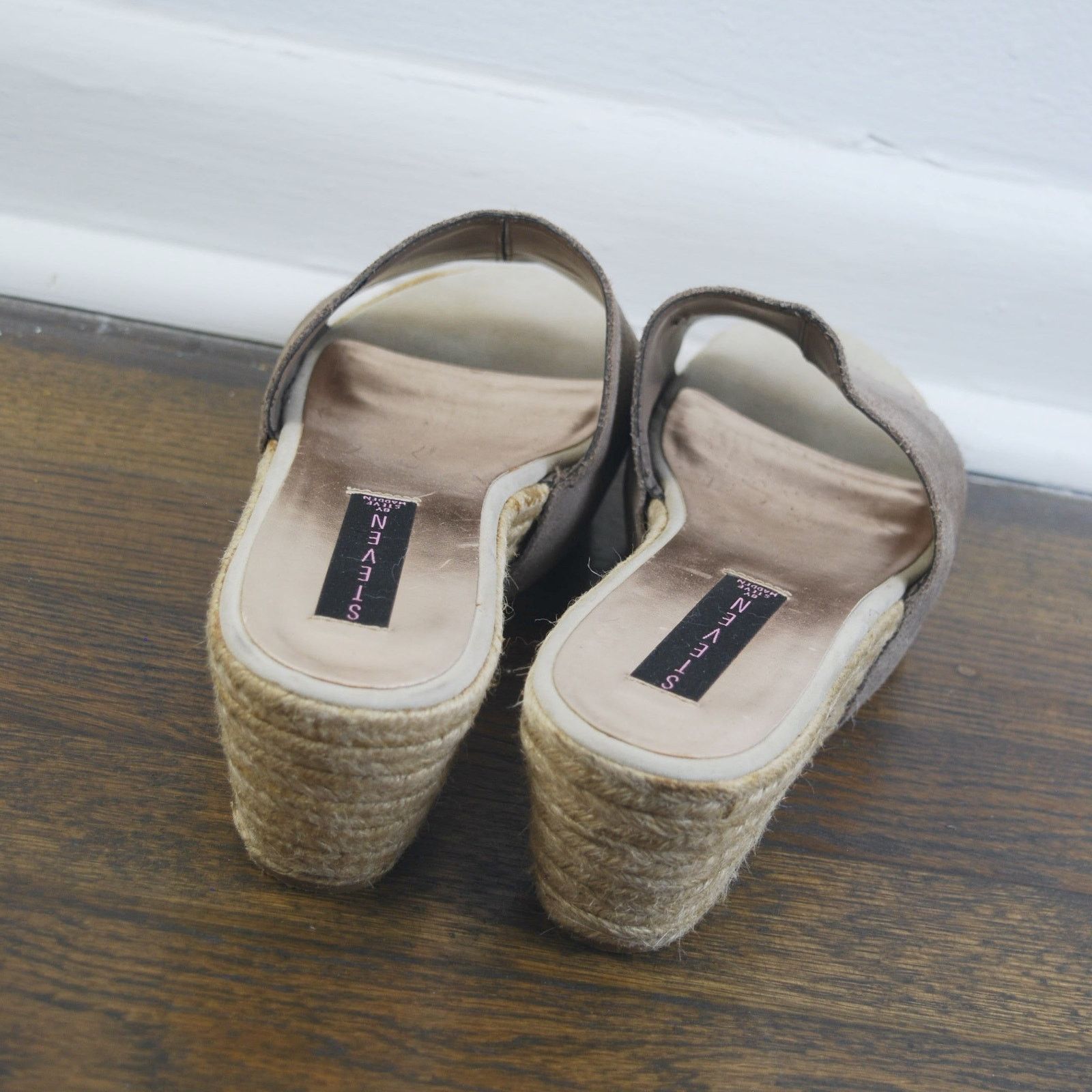 Steve Madden Vintage Y2K Sezer Slide Platform Wedge Espadrilla Sandal Size US 10 / IT 40 - 5 Thumbnail