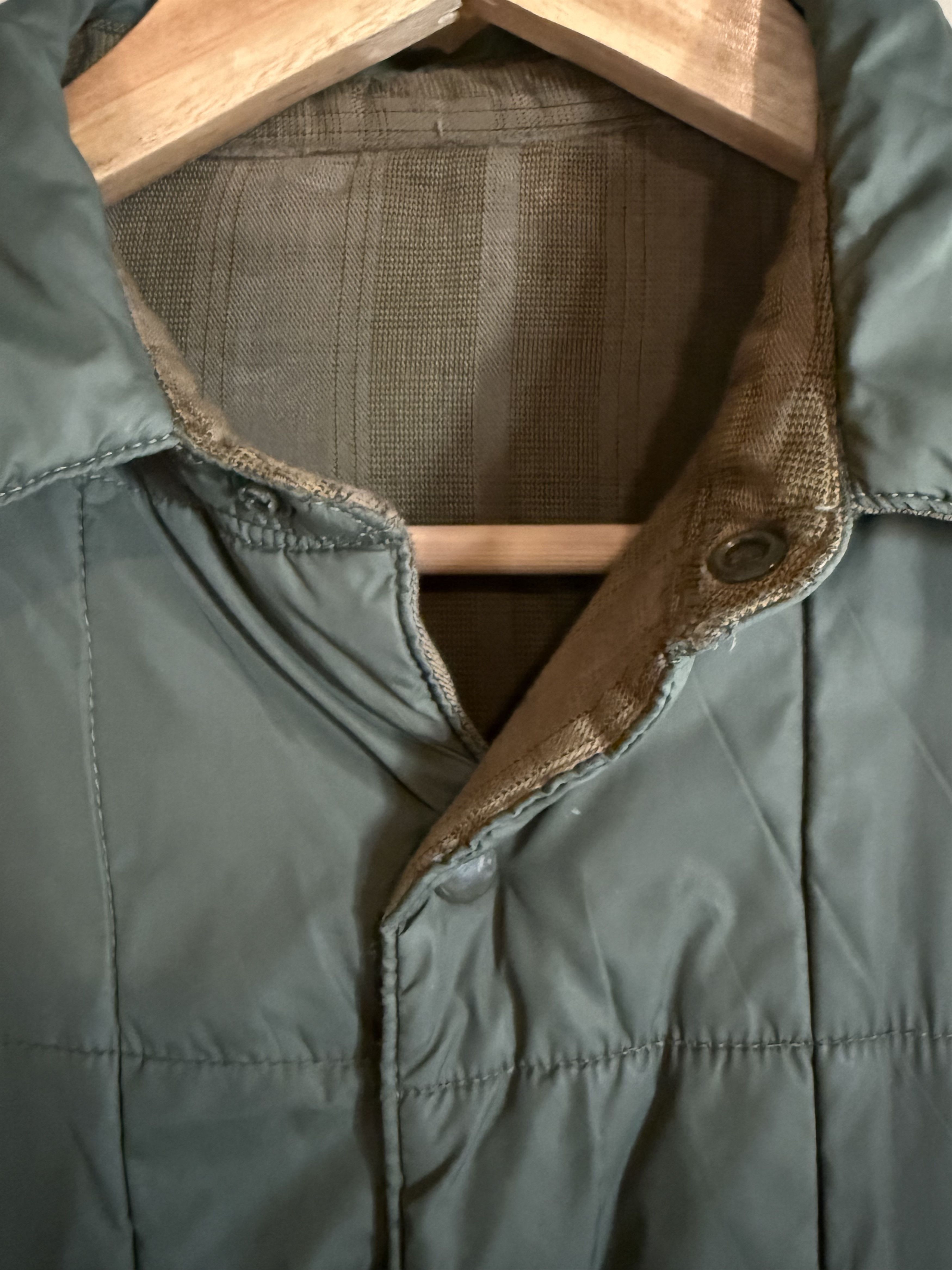 DC DC Quilted Reversible Green Snap Jacket, Men's Large Size US L / EU 52-54 / 3 - 3 Thumbnail
