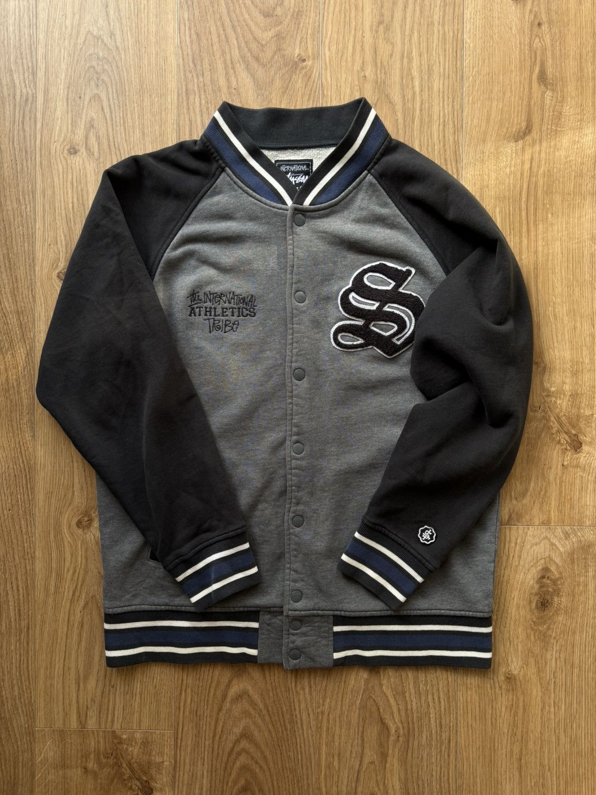 Stussy Stüssy International Athletics Tribe Varsity Jacket | L | Size US L / EU 52-54 / 3 - 25 Thumbnail
