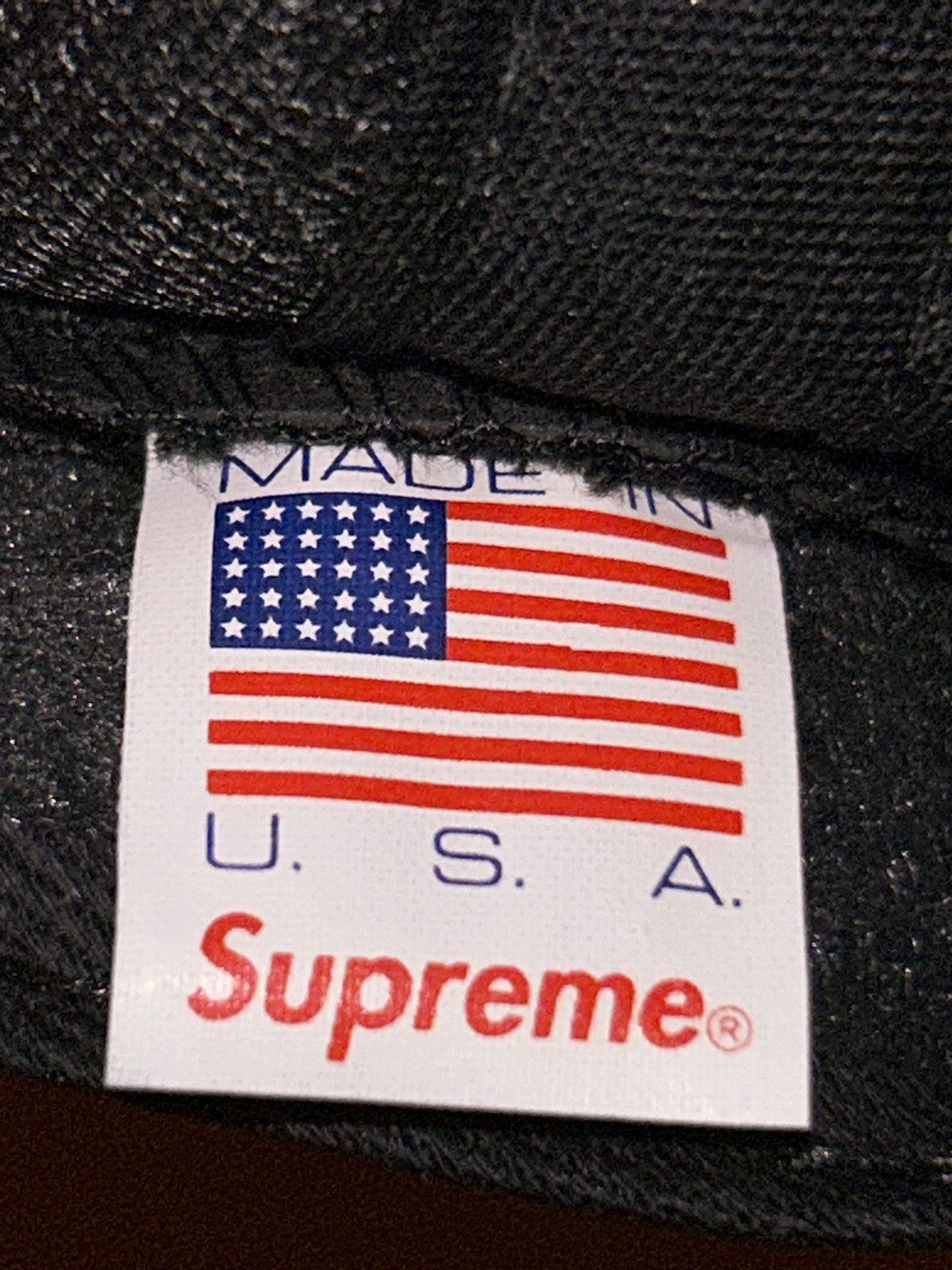 Supreme Supreme Creeper 5 Panel Cap Black SS15 NEW WITH TAGS Size ONE SIZE - 6 Thumbnail
