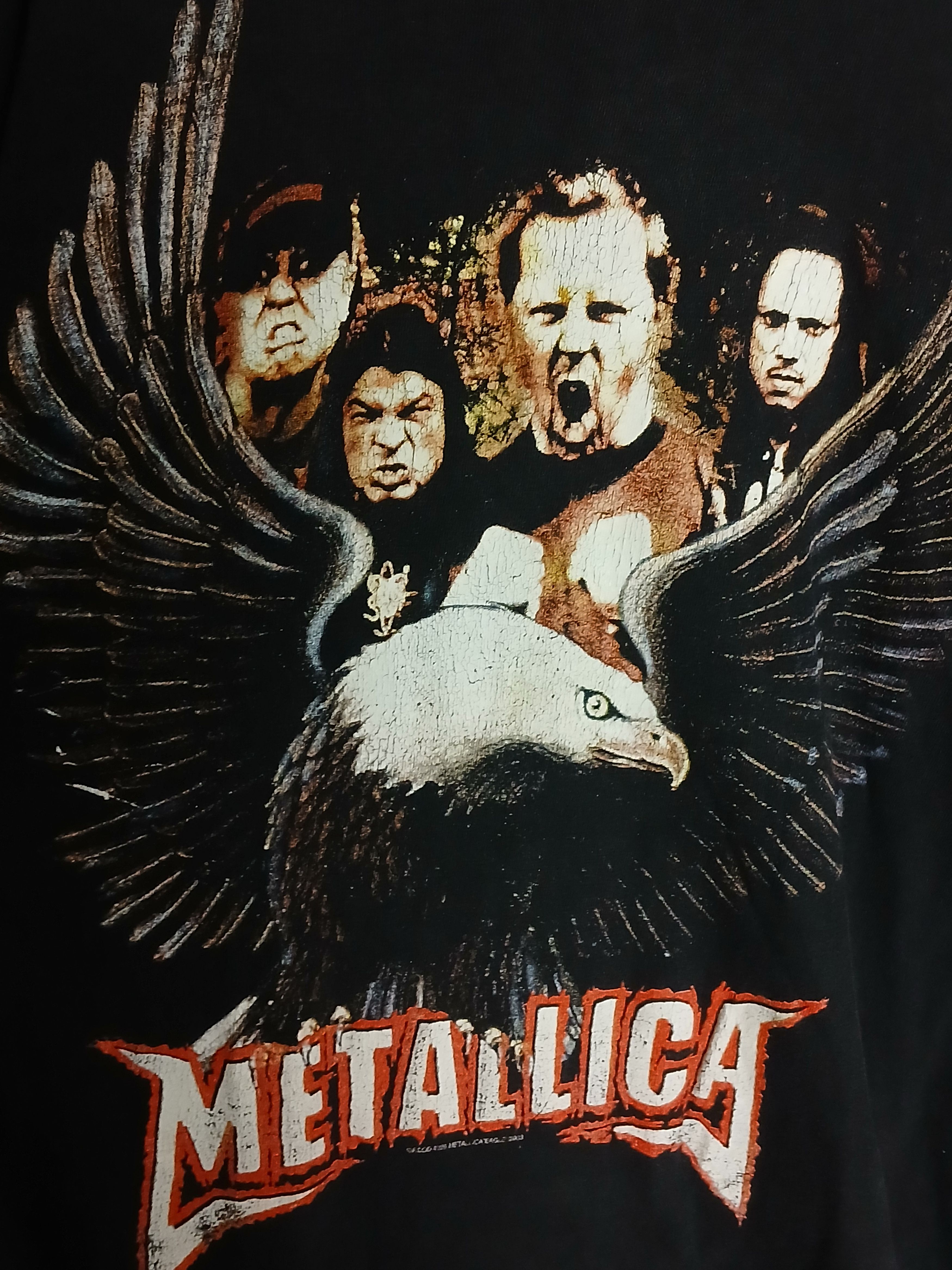Band Tees × Metallica × Vintage Vintage 2003 Metallica St. Anger T-Shirt Size US M / EU 48-50 / 2 - 3 Thumbnail