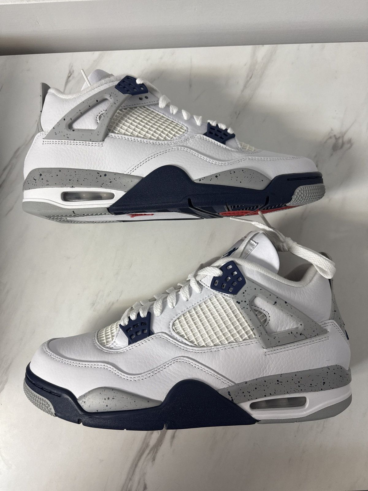 Jordan Brand Air Jordan 4 “Midnight Navy” DS Size US 10 / EU 43 - 2 Thumbnail