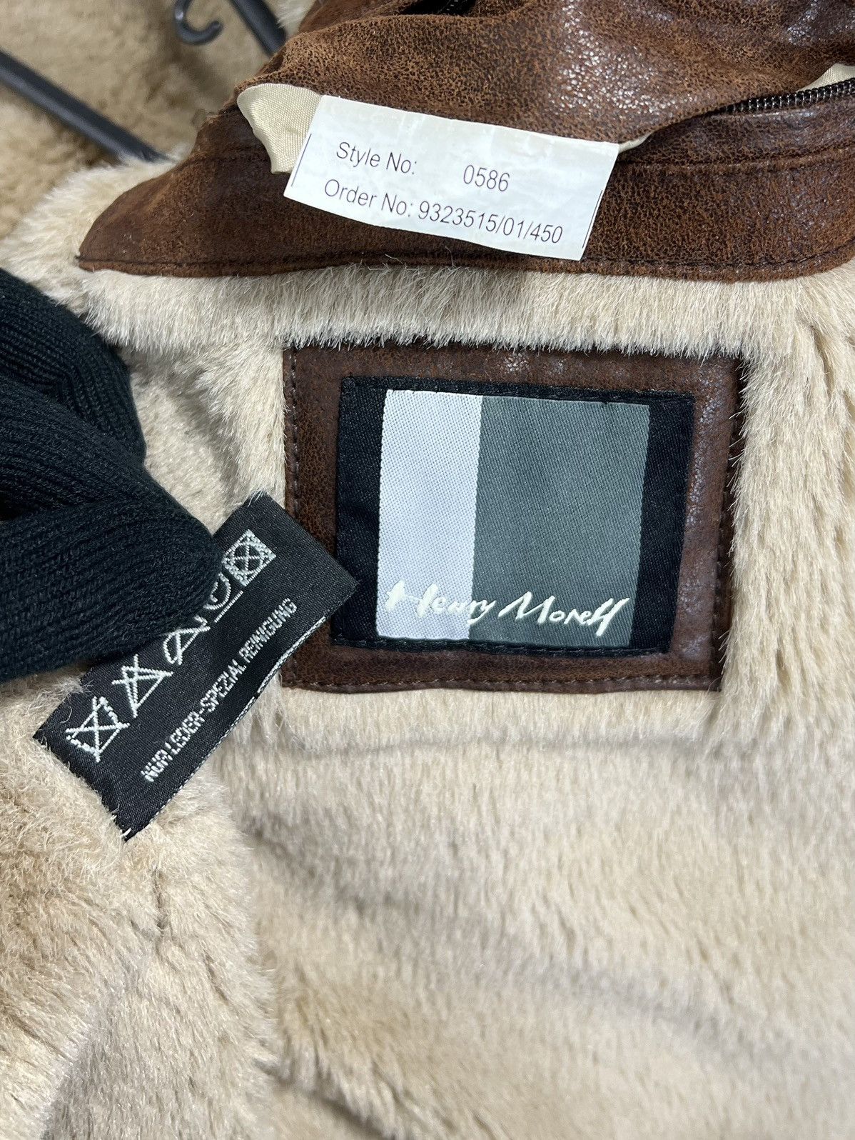 Other Leather Jacket B-3 Army Military Vintage Henry Morell Flyers Size US L / EU 52-54 / 3 - 3 Thumbnail
