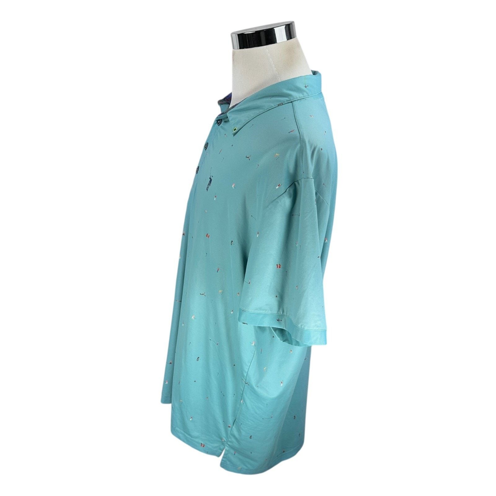 Other William Murray Golfer Polo Shirt Men’s XXL Blue Short Sleeve Size US XXL / EU 58 / 5 - 4 Thumbnail
