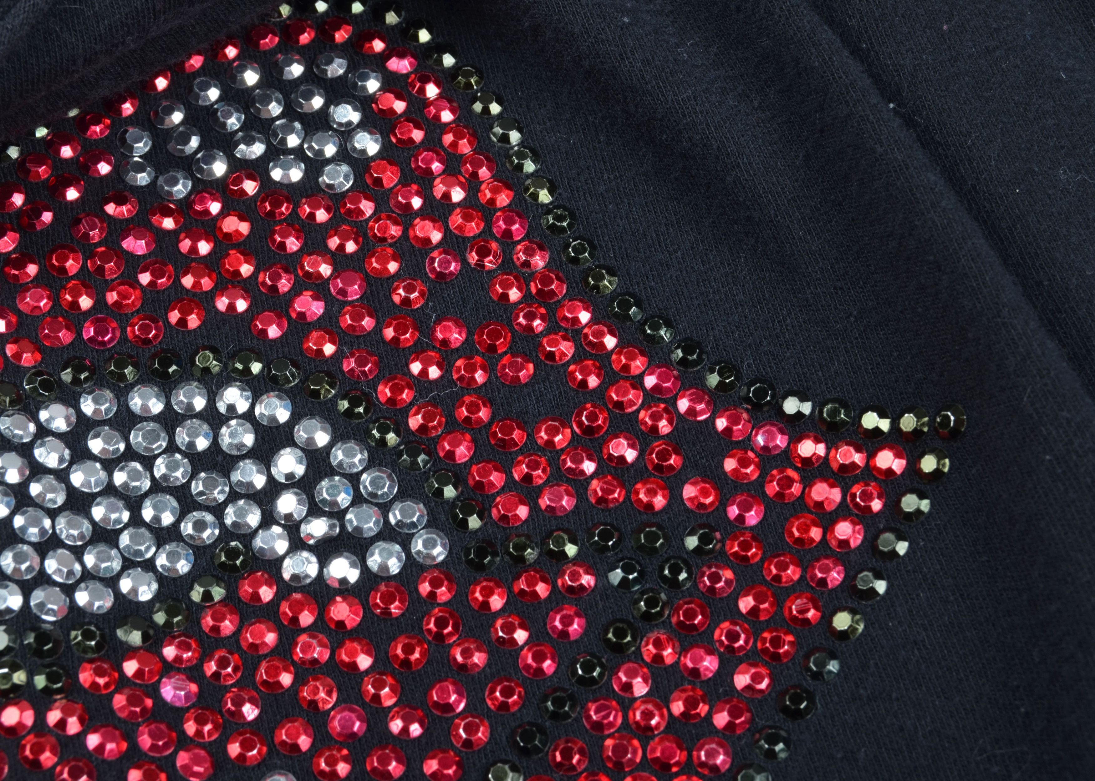 Amplified Amplified Y2K Grunge Punk Rolling Stones Rhinestone Top Size S / US 4 / IT 40 - 9 Thumbnail