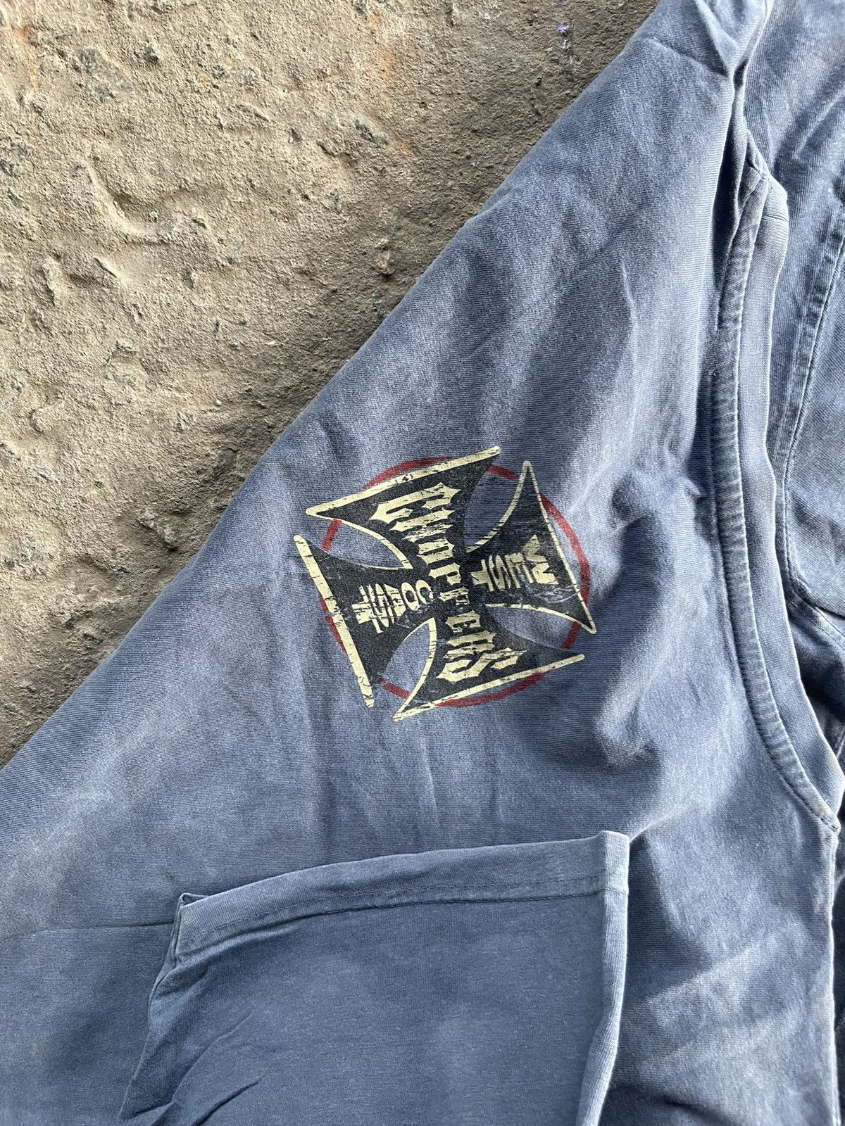 Vintage VINTAGE T-SHIRT WEST COST CHOPPERS el diablo motorcycle Size US XL / EU 56 / 4 - 7 Thumbnail