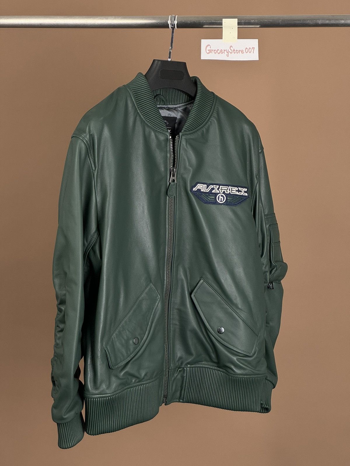 Avirex Lamb leather bomber jacket M Size US M / EU 48-50 / 2 - 12 Thumbnail