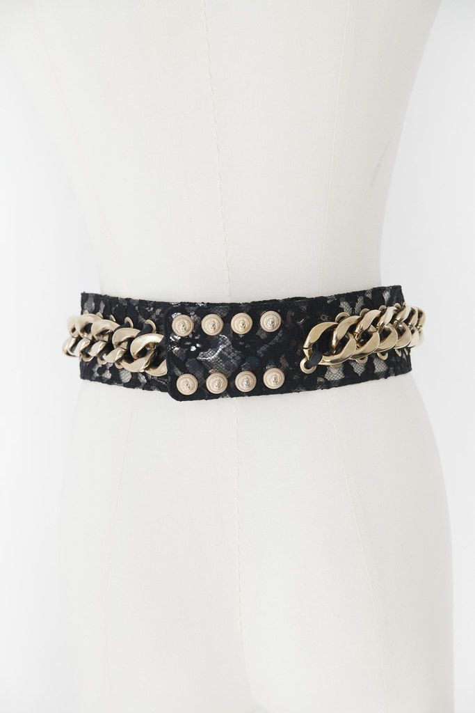 Balmain Resort 2014 lace belt Size ONE SIZE - 4 Thumbnail