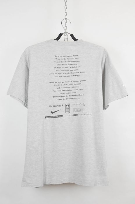 Nike NIKE Y2K Blaydon Race 2001 T-shirt | Grailed