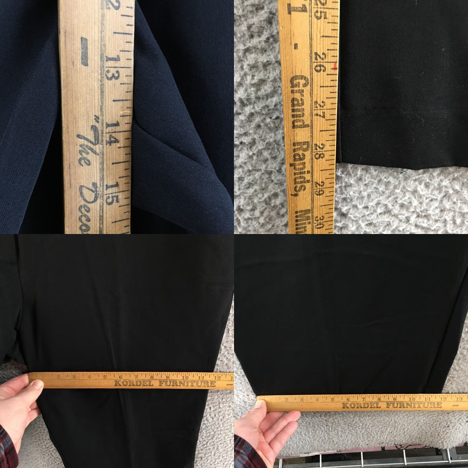 Worthington Worthington Women's Pants Dress Pants 16 Short Wide-Leg Hi-Rise Black NEW Size 38" / US 16 / IT 52 - 8 Thumbnail