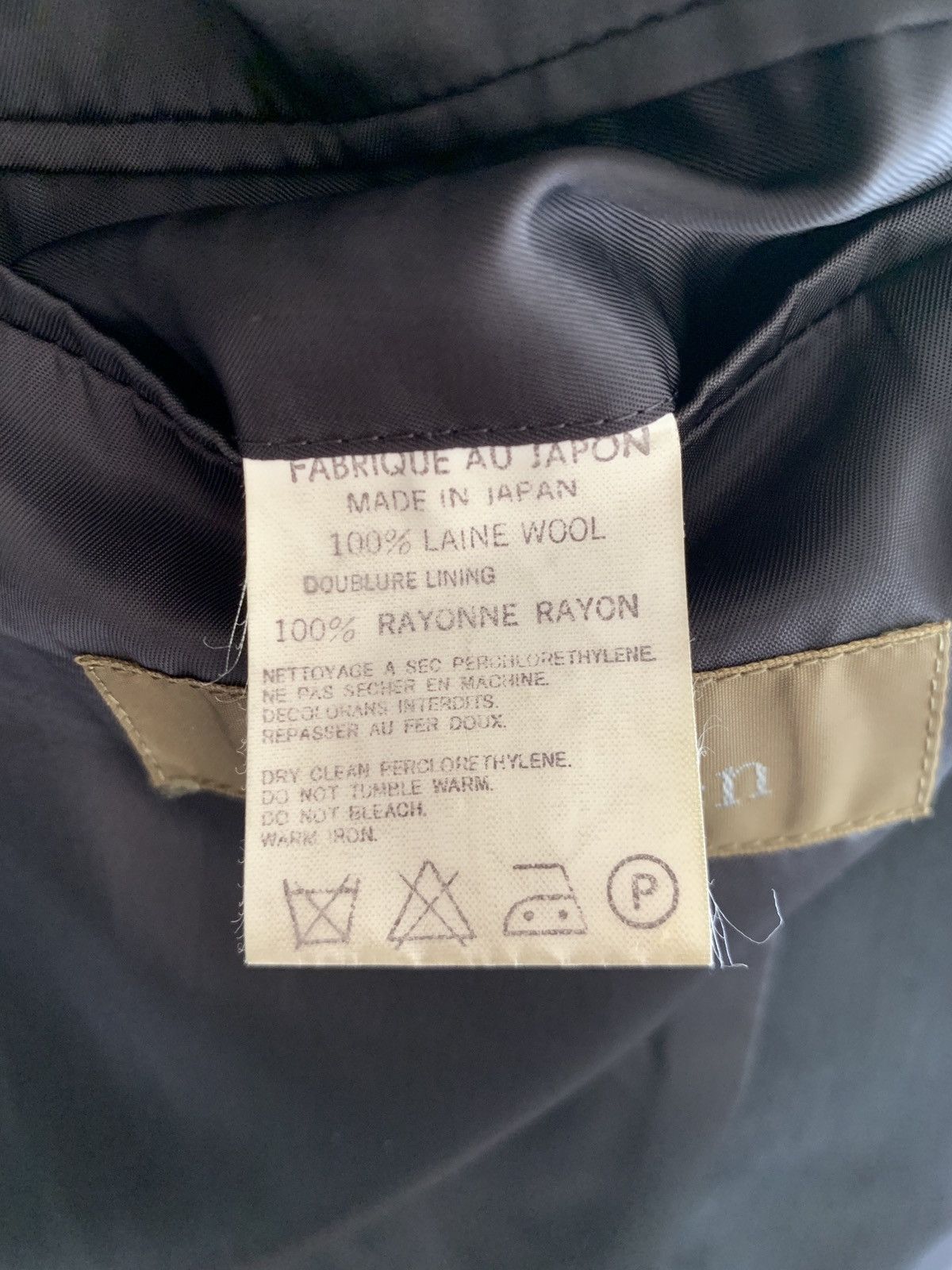 Y's for Men × Yohji Yamamoto Vintage Yohji Yamamoto Y’s For Men Black Suit Size 40R - 3 Thumbnail