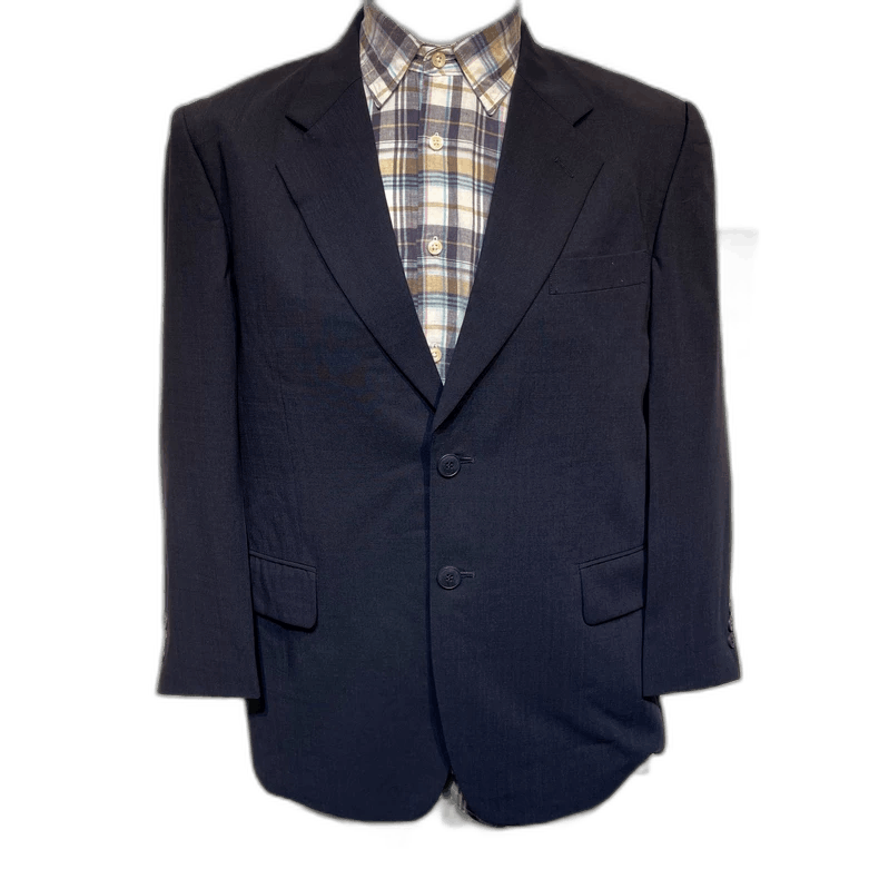 Givenchy Givenchy Givenchy Navy Wool Blazer for Gentlemen -2507 Size US M / EU 48-50 / 2 - 1 Thumbnail