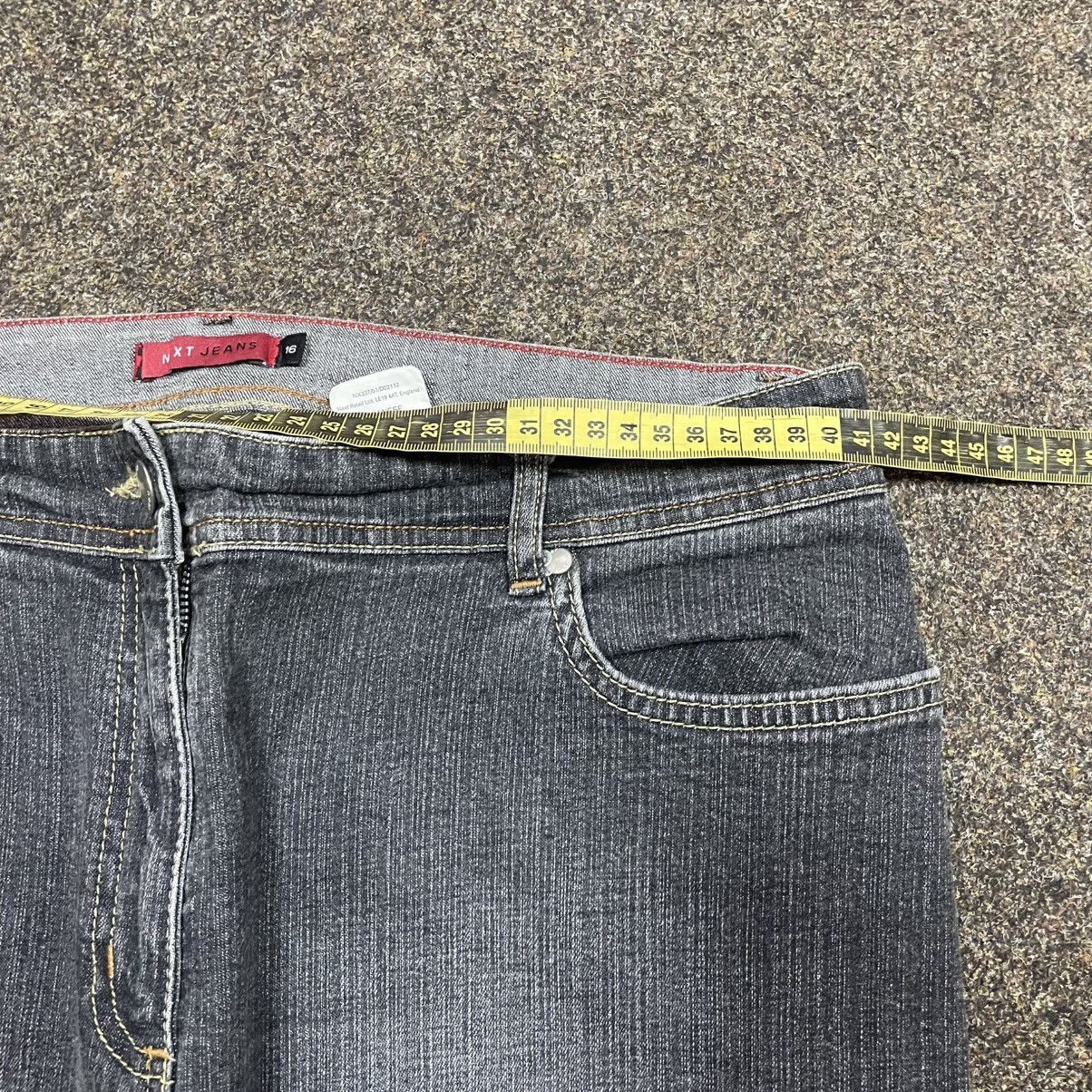Vintage Vintage Y2K 90s Baggy Wide Leg Flared Denim Jeans Blue Punk Size 32" / US 10 / IT 46 - 6 Thumbnail