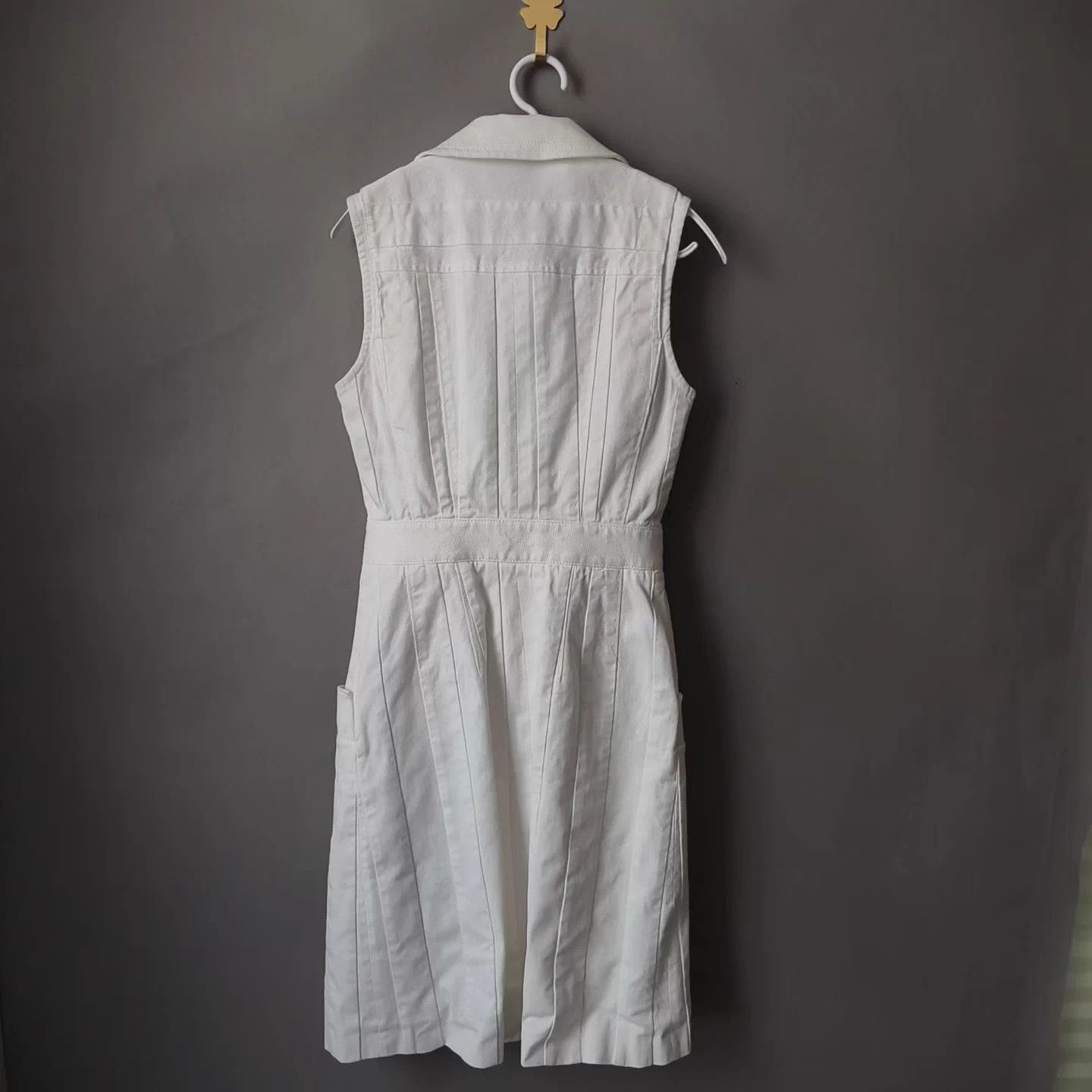 Louis Vuitton LV white vest workwear dress Size XS / US 0-2 / IT 36-38 - 2 Thumbnail