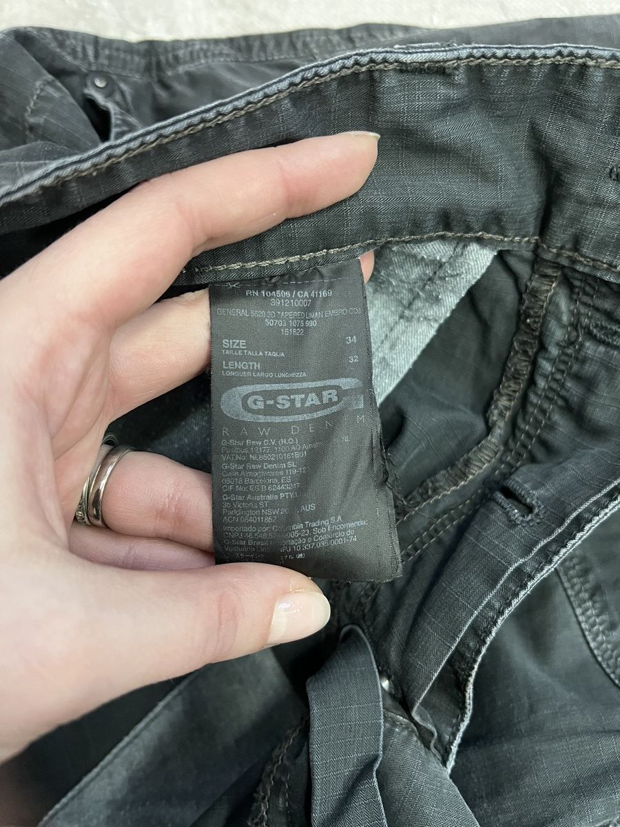 G-Star G-star raw washed cargo pants hype junya watanabe style Size US 32 / EU 48 - 7 Thumbnail